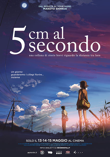 5 cm al secondo