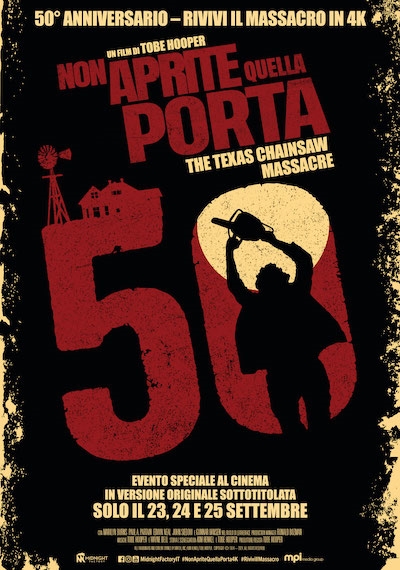 Non aprite quella porta – 50° Anniversario