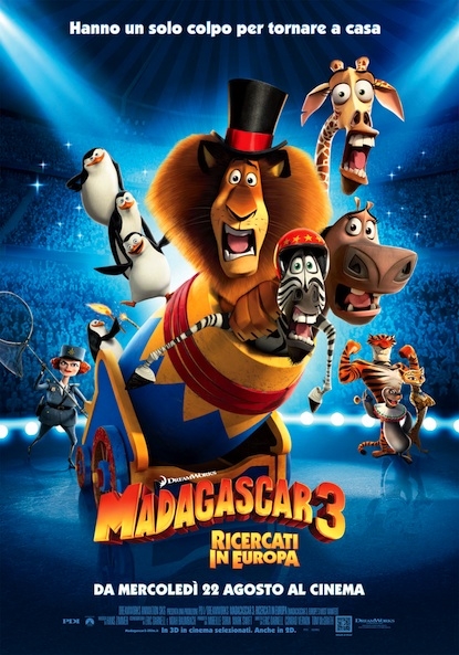 Madagascar 3: Ricercati in Europa