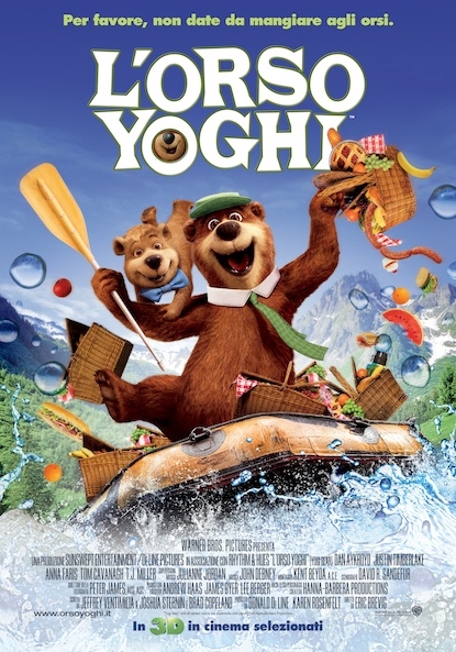 L'orso Yoghi 3D