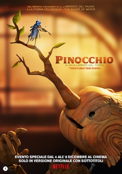 Pinocchio di Guillermo del Toro (Ver. Originale)