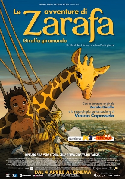 Le avventure di Zarafa – Giraffa giramondo